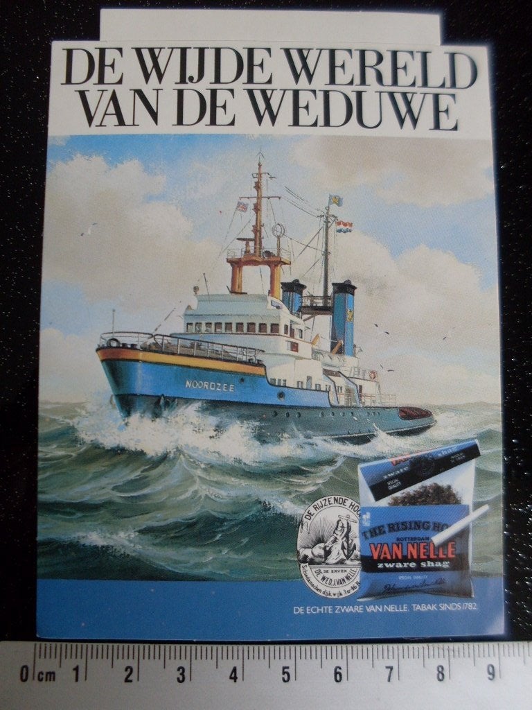 sticker van nelle zware shag de wijde wereld van de weduwe, Verzamelen, Verzenden, Zo goed als nieuw, Merk