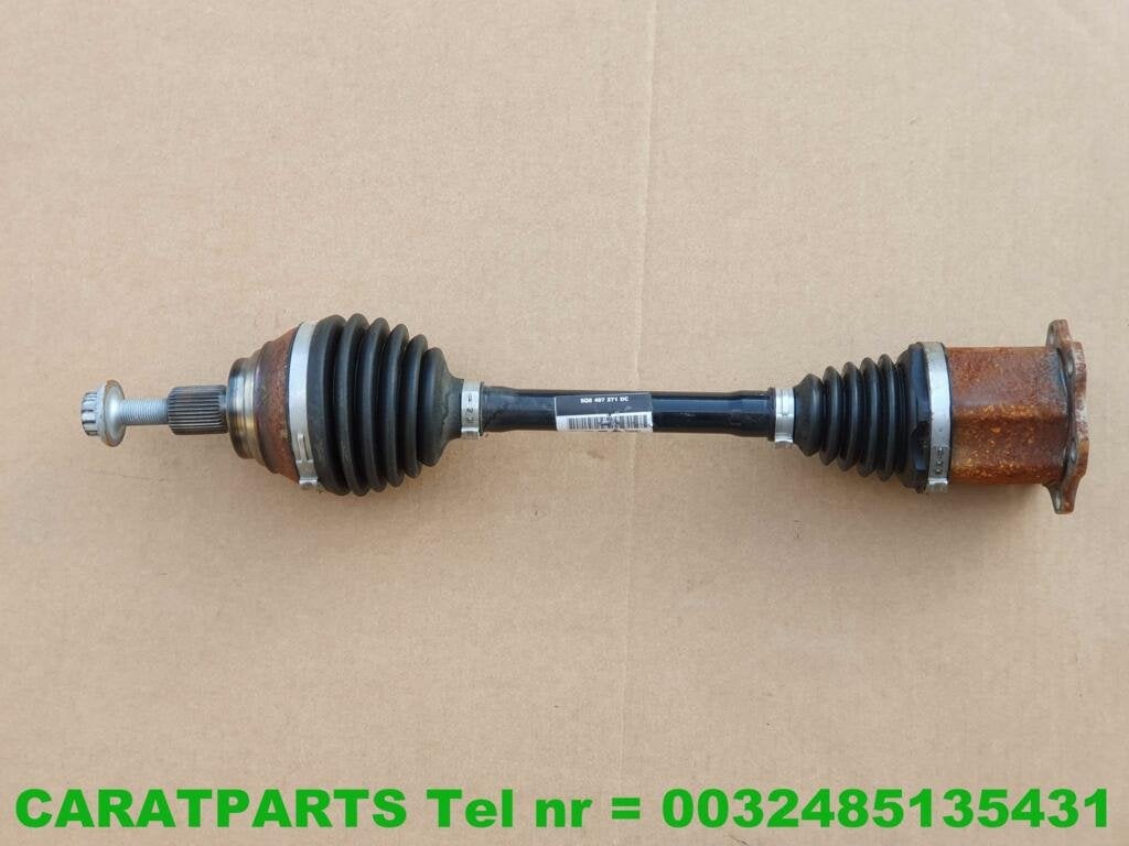 5Q0407271DC Q2 aandrijfas A3 steekas Golf Leon Octavia, Auto-onderdelen, Audi, Skoda Auto a.s., Gebruikt, Infoline@skoda-auto.cz