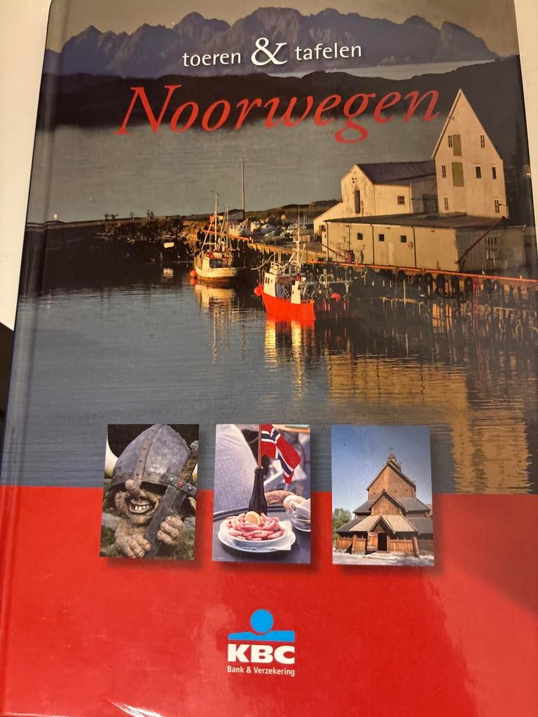 Toeren & Tafelen Noorwegen - Reisgids KBC Bank & Verzekering, Overige merken, Europa, Ophalen of Verzenden, Zo goed als nieuw
