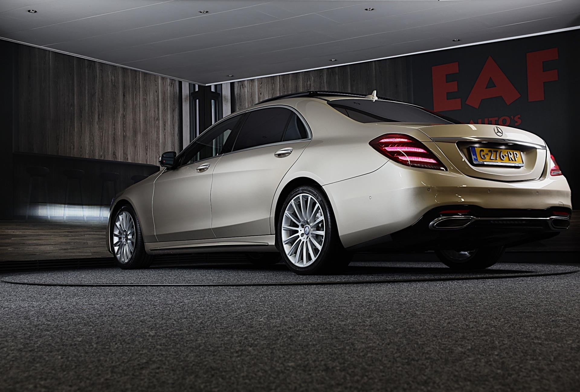 Mercedes-Benz S 500 4MATIC Lang AMG Line / Acc / Lane Assist, Auto's, Mercedes-Benz, Automaat, 435 pk, Gebruikt, 120 €/maand