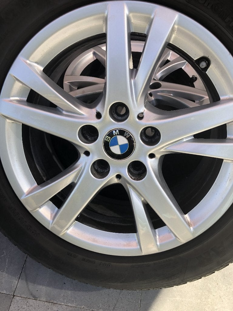 Autovelgen/banden set BMW., Auto-onderdelen, Ophalen, Gebruikt, 16 inch, Banden en Velgen