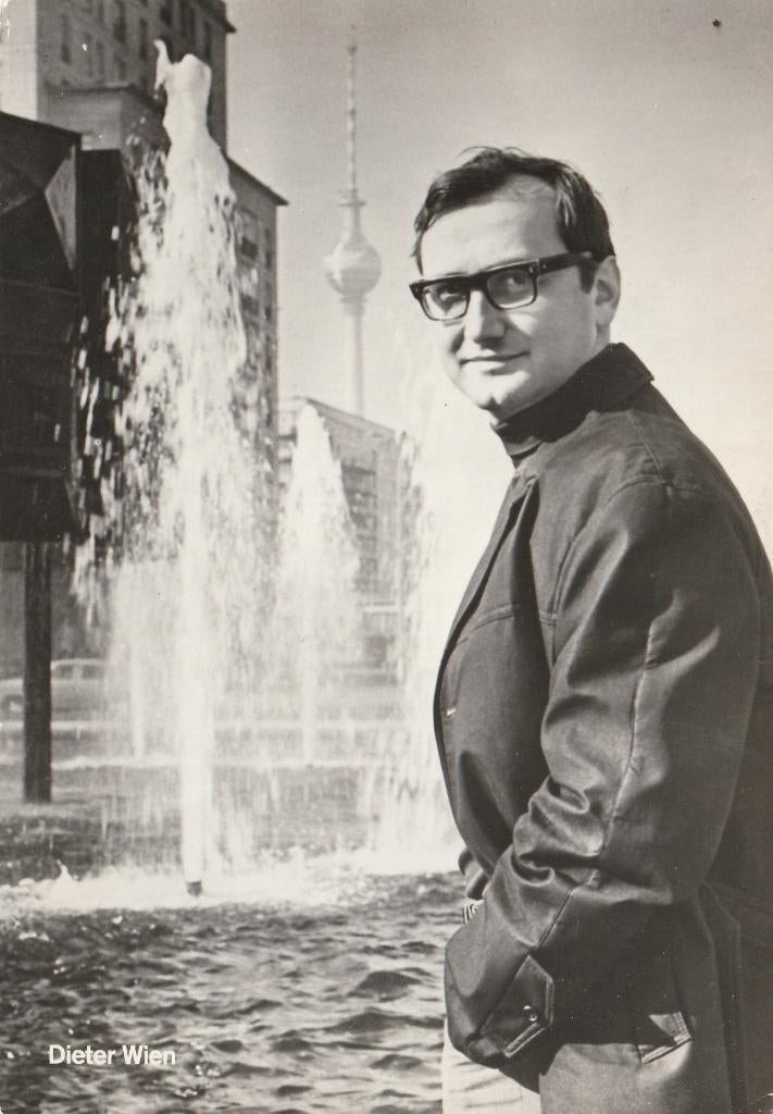 FILMSTER DIETER WIEN JAREN 60 ZEER MOOIE OUDE KAART KN54, Verzenden, 1960 tot 1980, Ongelopen, Sterren en Beroemdheden