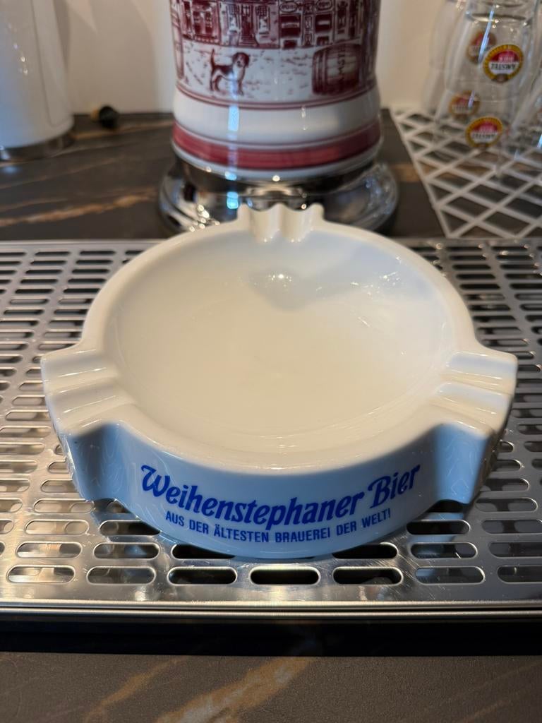 Weihenstephaner asbak, Ophalen of Verzenden, Zo goed als nieuw, Overige typen, Overige merken