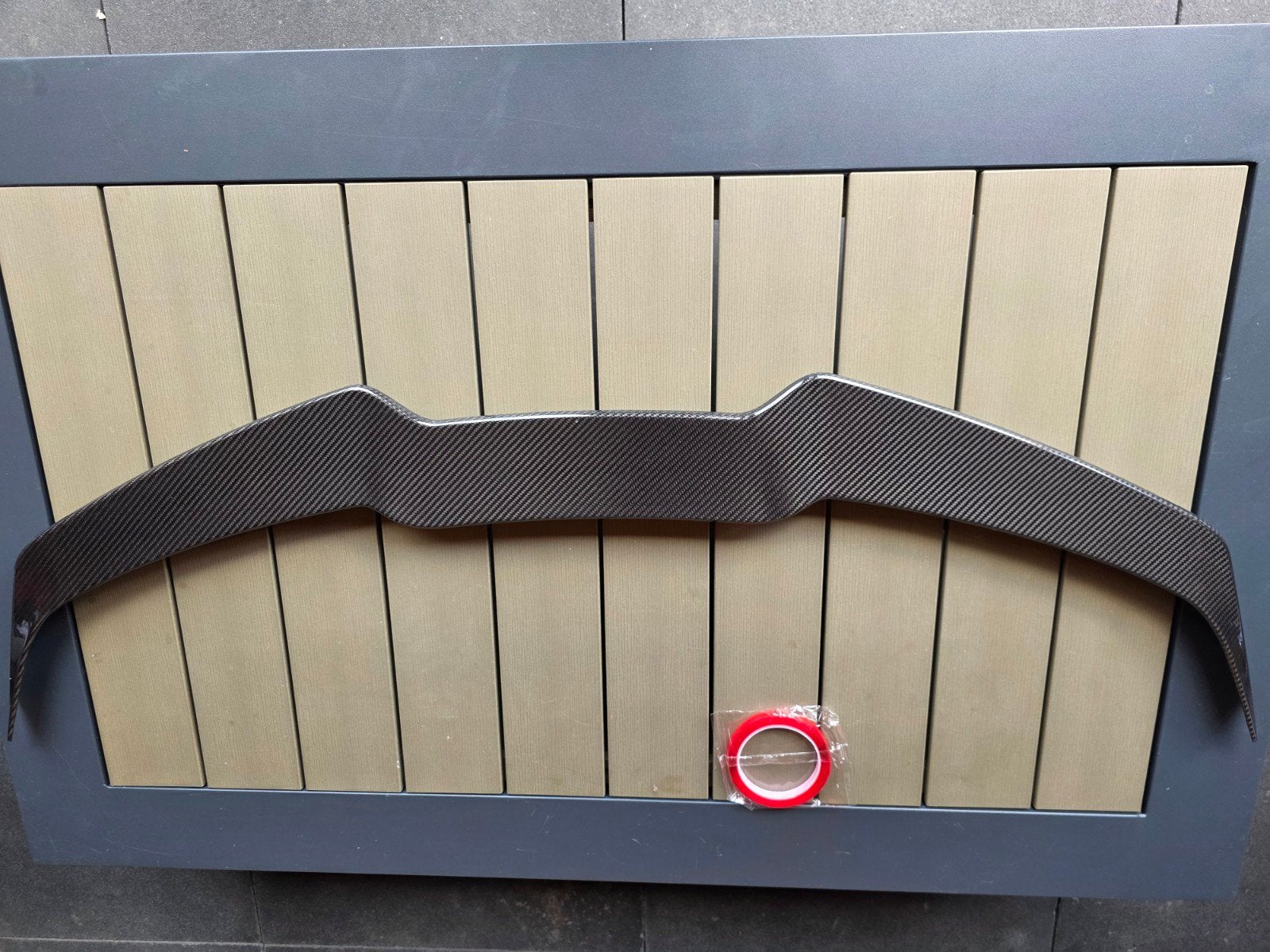 Audi RS6 C8 Carbon Spoiler Extension (Maxton Design V1) – Ca, Achterklep, Voor, Nieuw, Audi