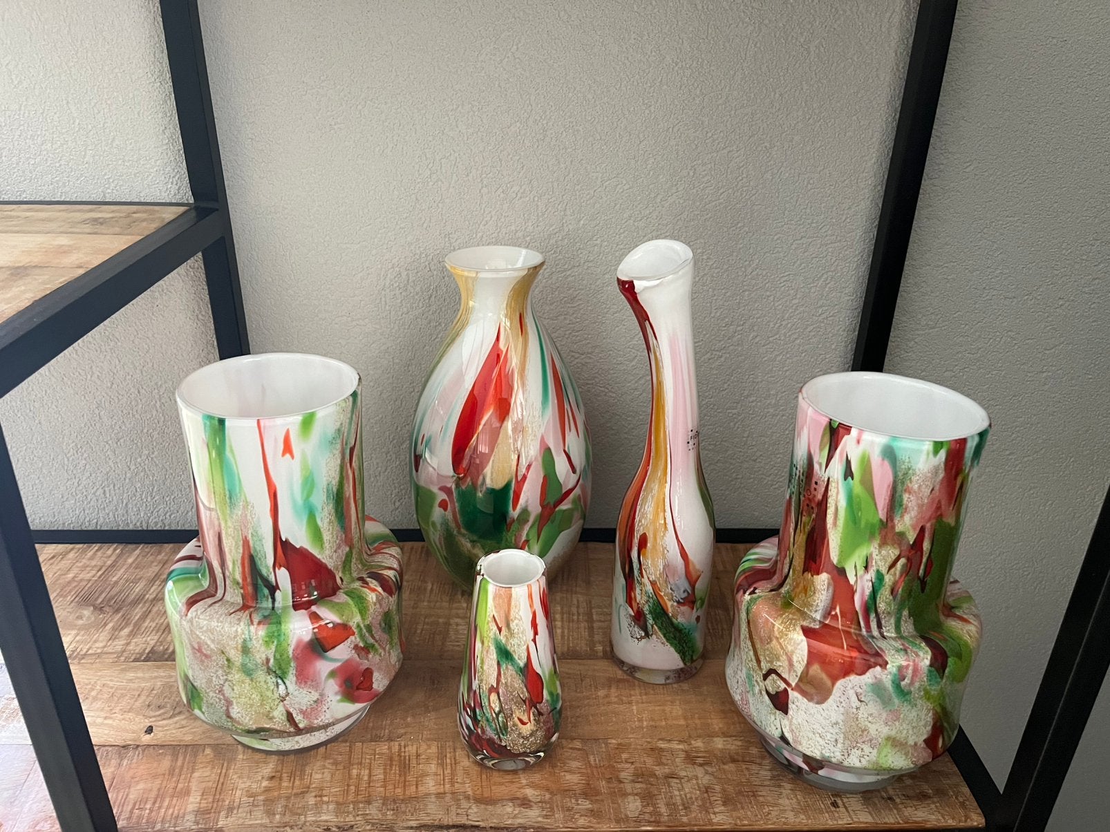 Mooie, kleurrijke vazen Fidrio, Overige kleuren, Nieuw, Ophalen of Verzenden, Glas