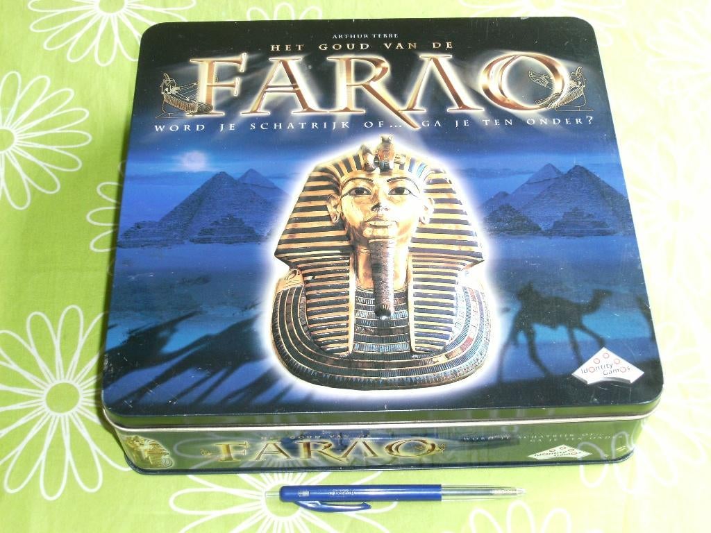 Het goud van de Farao  Word je schatrijk of ga je ten onder?, Een of twee spelers, Ophalen of Verzenden, Zo goed als nieuw