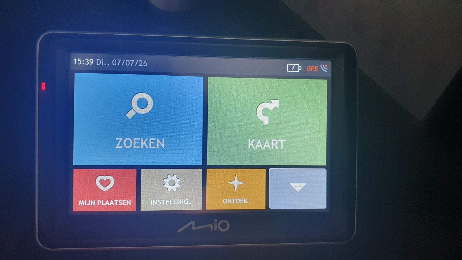 Mio Spirit 7700 LM Navigatiesysteem, Auto diversen, Autonavigatie, Ophalen of Verzenden, Zo goed als nieuw