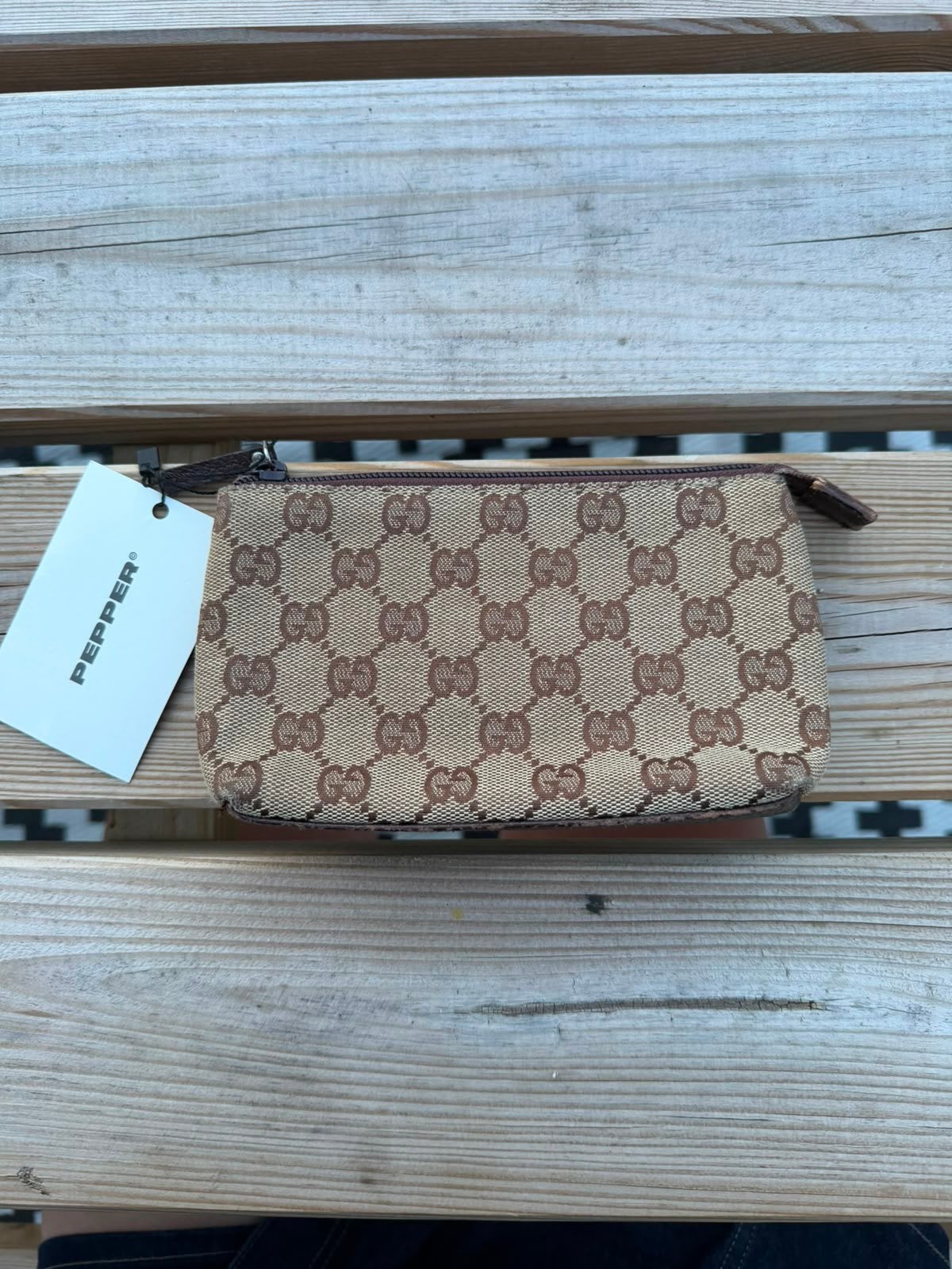 Gucci Tas, Ophalen of Verzenden, Zo goed als nieuw, Zwart