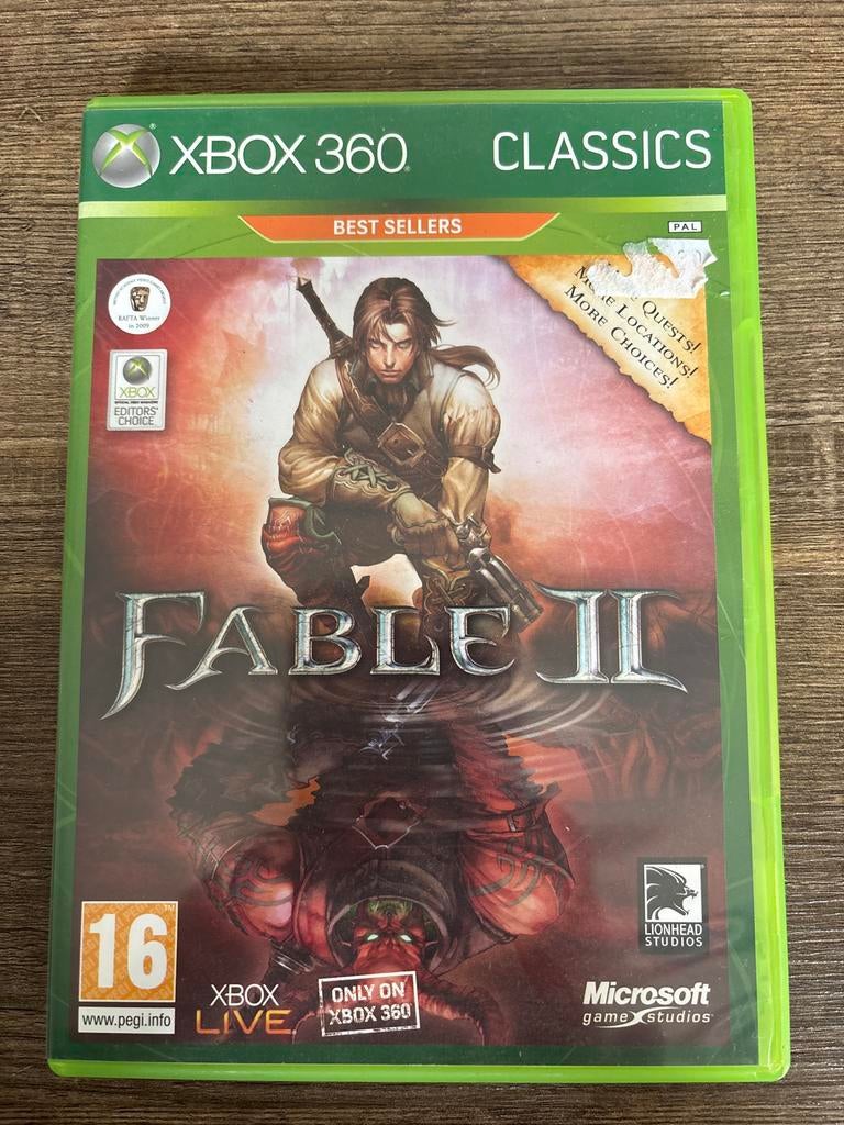 Fable II - Xbox 360 Classics (PAL), Spelcomputers en Games, Online, Gebruikt, 1 speler, Ophalen of Verzenden