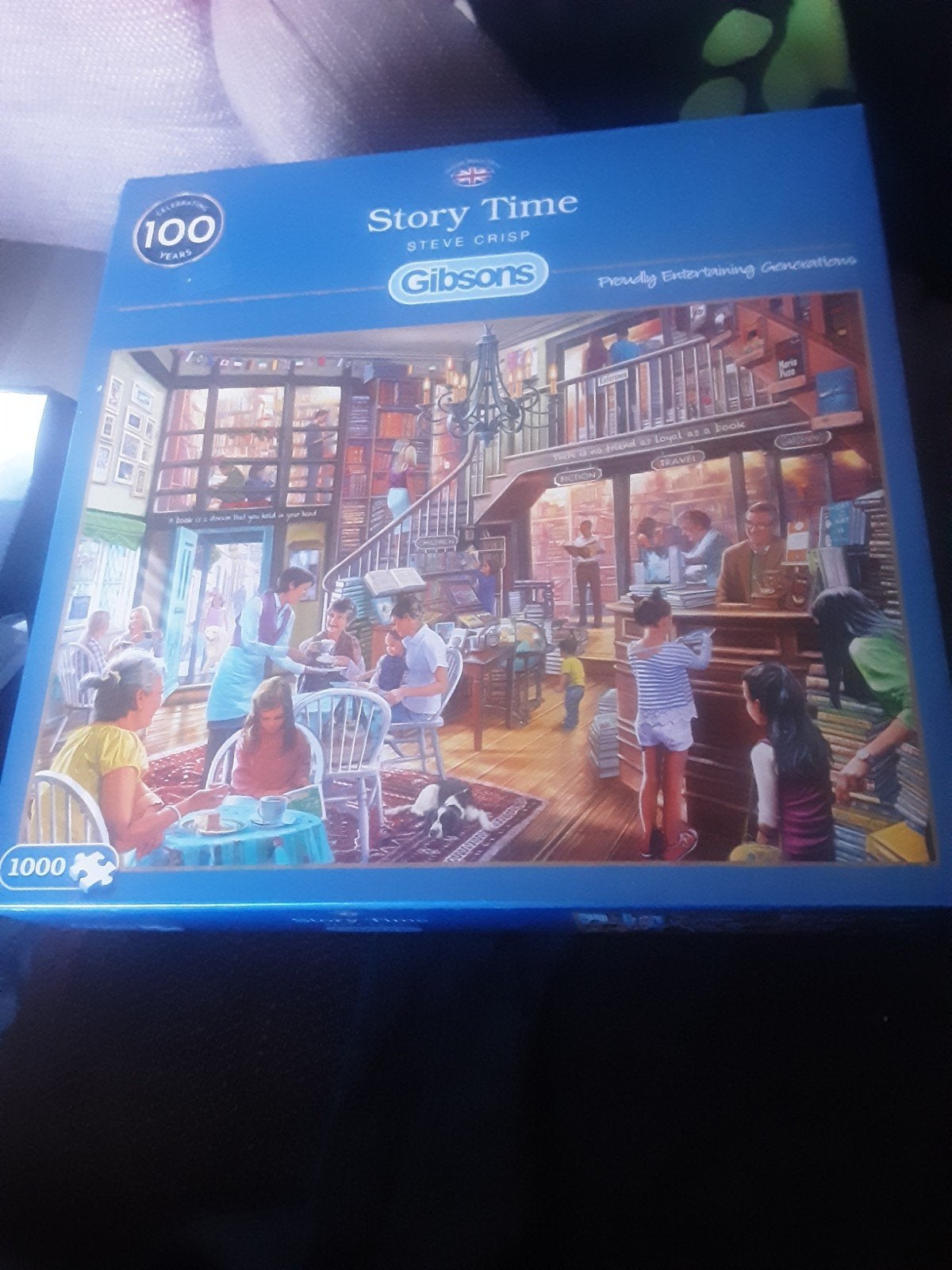 Gibsons Story Time Legpuzzel 1000 stukjes, Hobby en Vrije tijd, Denksport en Puzzels, Ophalen of Verzenden, 500 t/m 1500 stukjes
