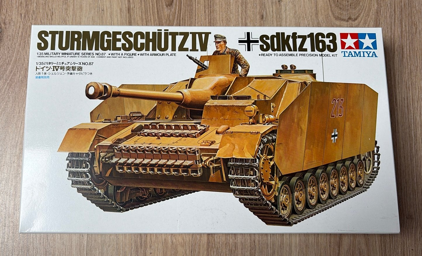 Tamiya no.87. Sturmgeschutz IV  (1:35) NIEUW, Tank, 1:32 tot 1:50, Ophalen of Verzenden, Zo goed als nieuw