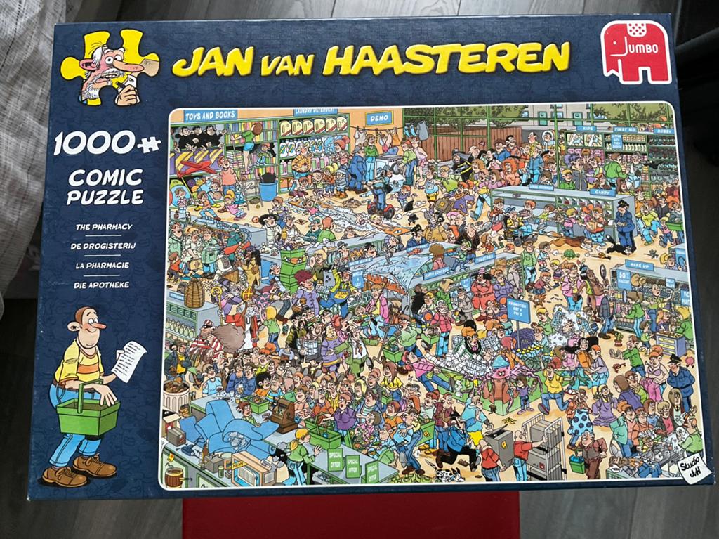 Legpuzzels 1000 stukjes, Hobby en Vrije tijd, Denksport en Puzzels, Ophalen, 500 t/m 1500 stukjes, Zo goed als nieuw