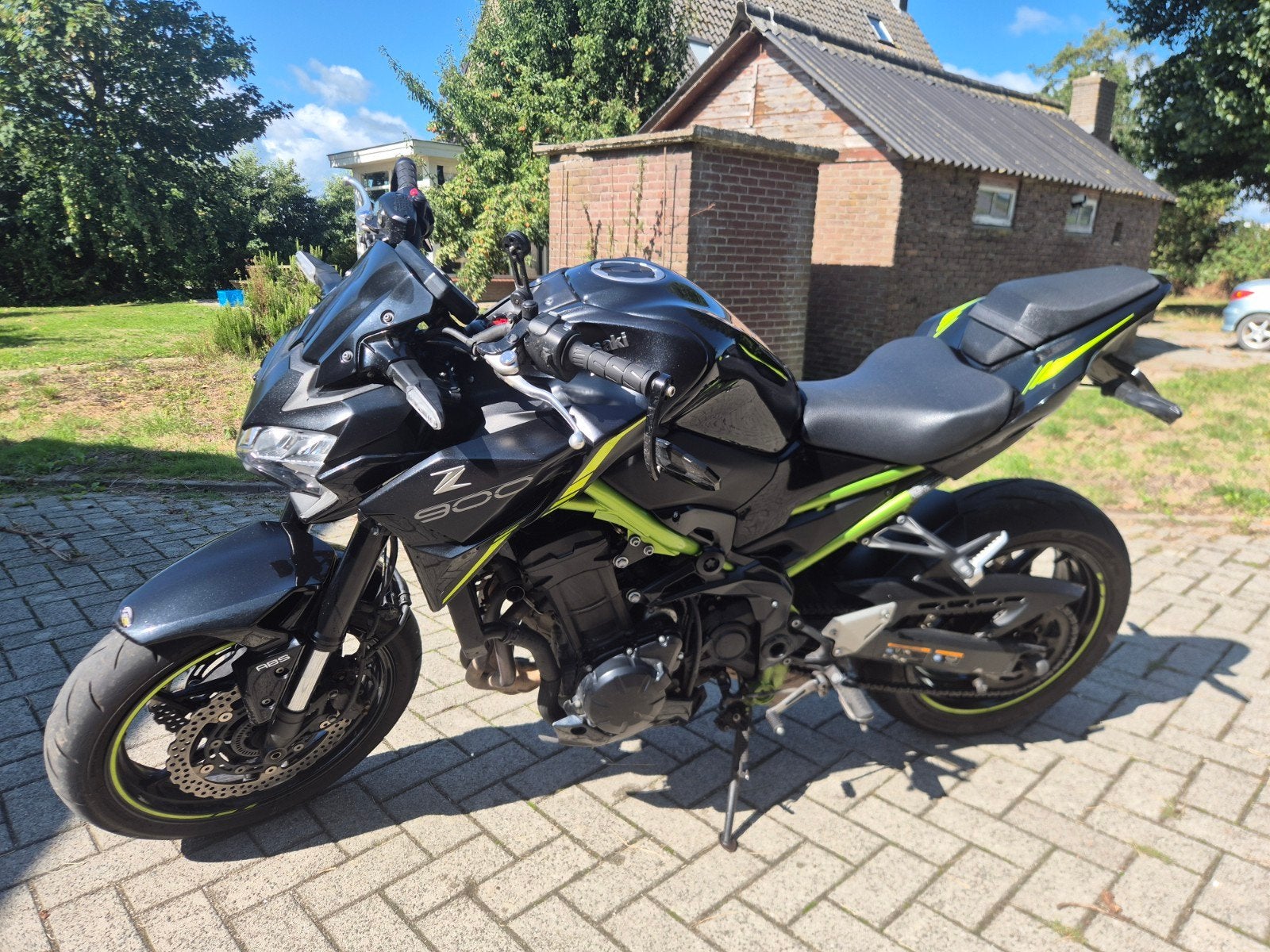 Kawasaki Z900 2022 A2, 4 cilinders, 900 cc, Minimaal motorrijbewijs A2, Handgeschakeld