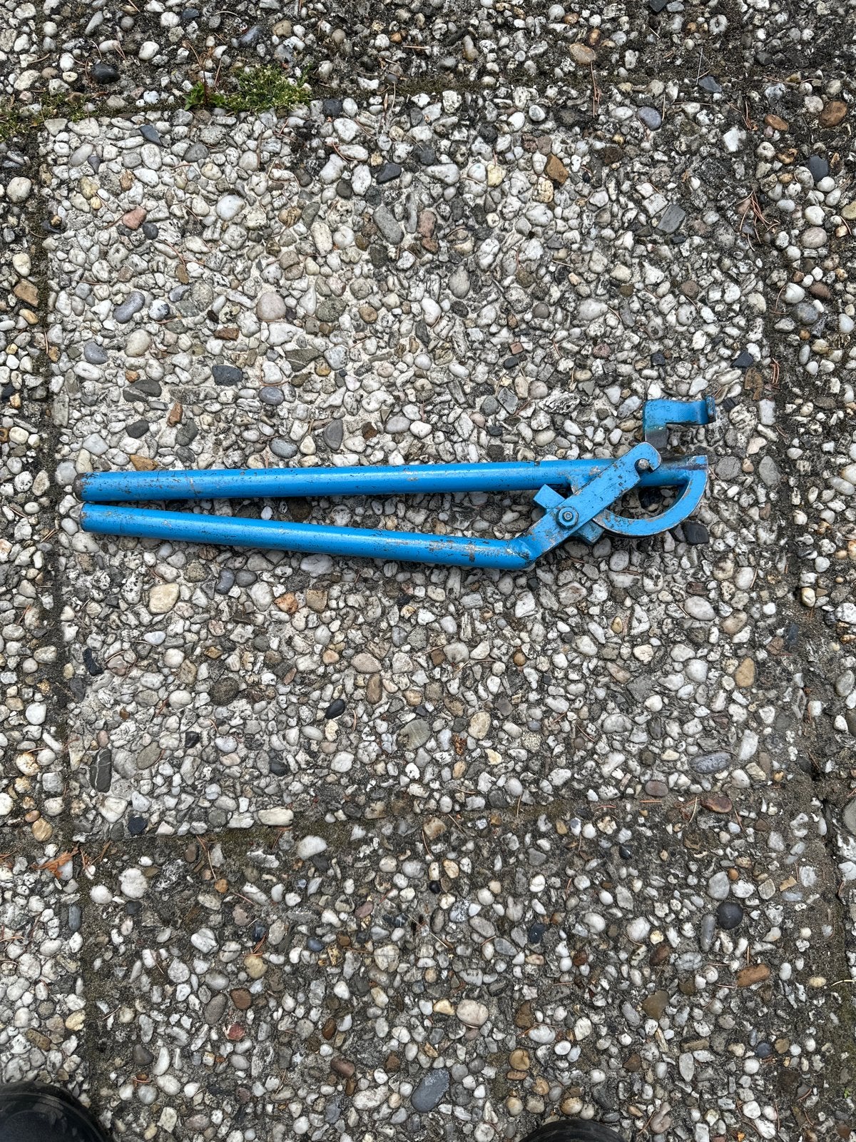 Buigijzer 10-12 mm voor buizen koper., Doe-het-zelf en Verbouw, Gereedschap | Handgereedschap, Ophalen of Verzenden, Gebruikt