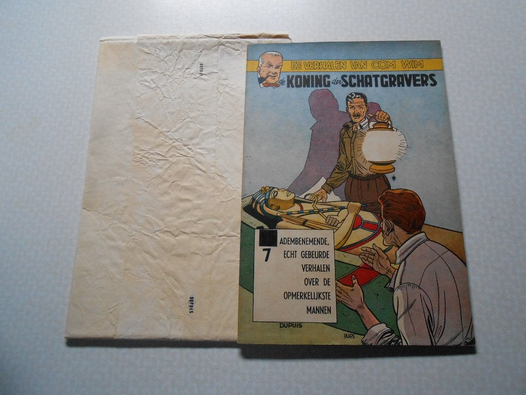 Oom wim 12 De koning der schatgravers 1954 1 ste druk., Eén stripboek, Eddy Paape., Nieuw, Ophalen of Verzenden