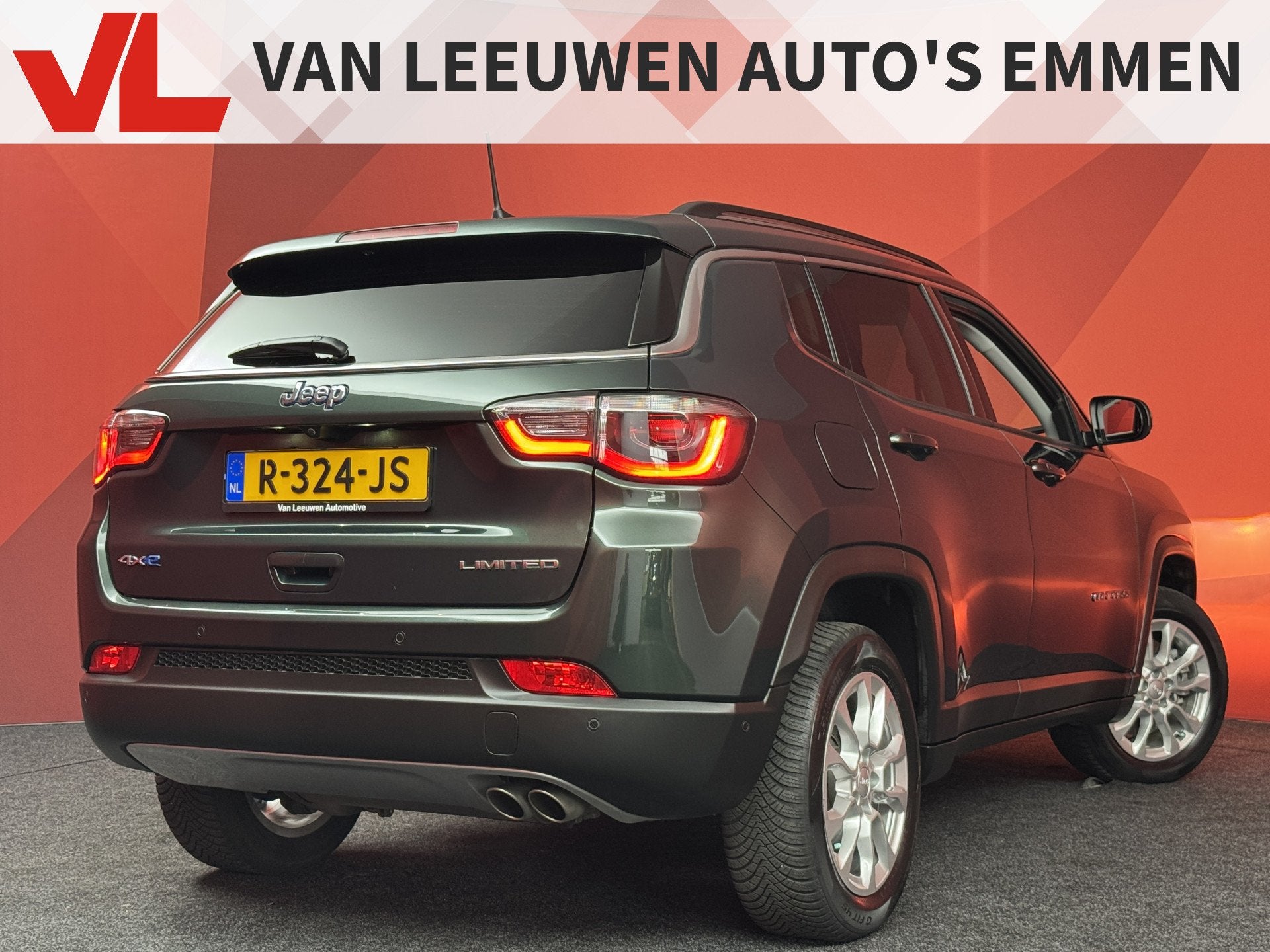 Jeep Compass 4xe 190 Plug-in Hybrid Electric Limited Busines, Auto's, Automaat, Bedrijf, Vierwielaandrijving, 1835 kg