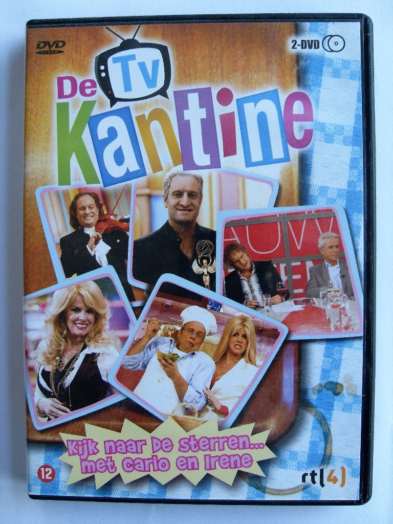 De TV Kantine - seizoen 1 (originele dvd's), Gebruikt, Seizoen 1, Alle leeftijden, Komedie