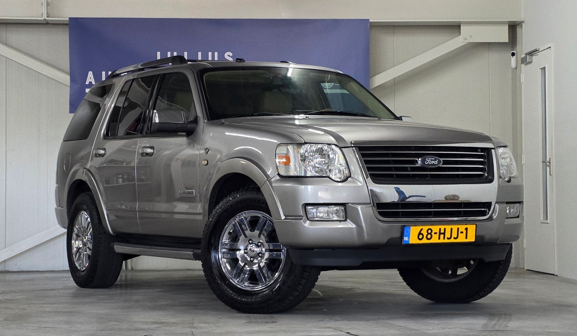 Ford EXPLORER 4.6 V8 7Persoons Trekhaak Schuif/Kantel Dak!, Auto's, Ford, Automaat, Gebruikt, Leder, Bedrijf