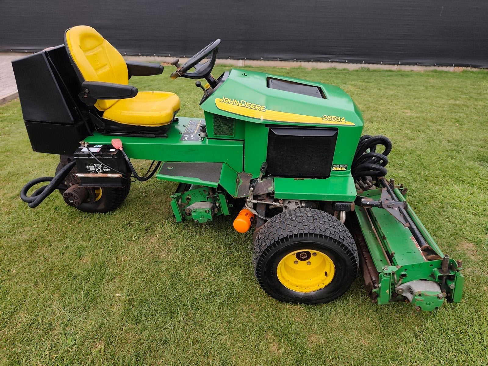 John Deere 2653A Diesel Kooimaaier, Tuin en Terras, Zitmaaiers, Ophalen, Gebruikt, John Deere
