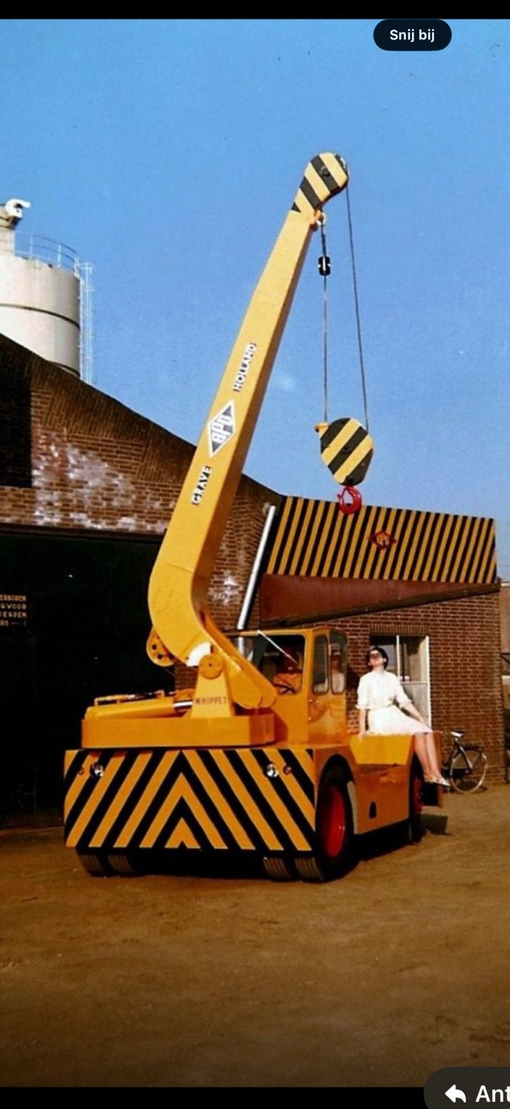Kraan 7,5 t, Ophalen, Kraan