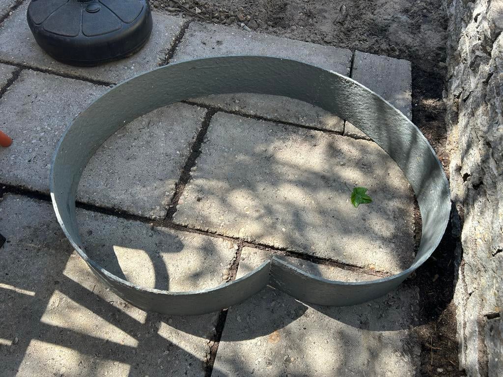 Ecolat afboording vijver rand 260cm met 1 paaltje, Ophalen, Nieuw