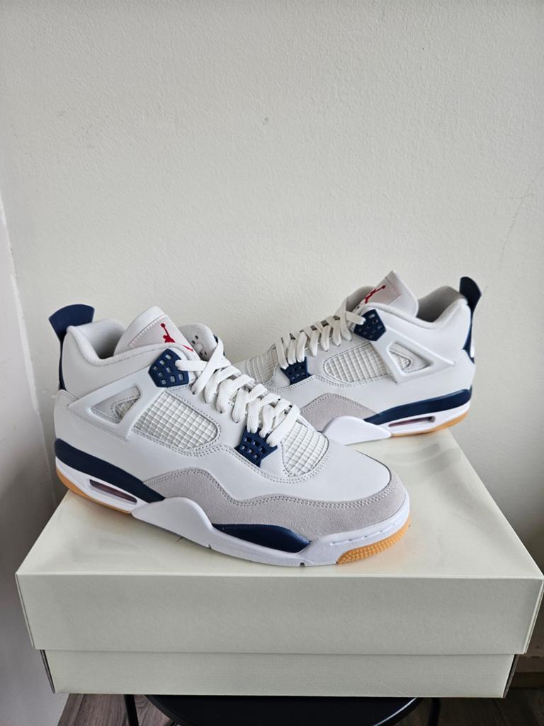 Jordan 4 Retro SB Navy. Maat Eu 46. NIEUW, Kleding | Heren, Schoenen, Wit, Nieuw, Ophalen of Verzenden, Sneakers of Gympen