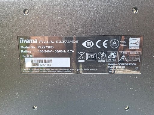 iiyama 22 inch PC Monitor - ProLite E2273HDS - Full HD, Computers en Software, Monitoren, Ophalen, HDMI, Full HD, Ingebouwde speakers
