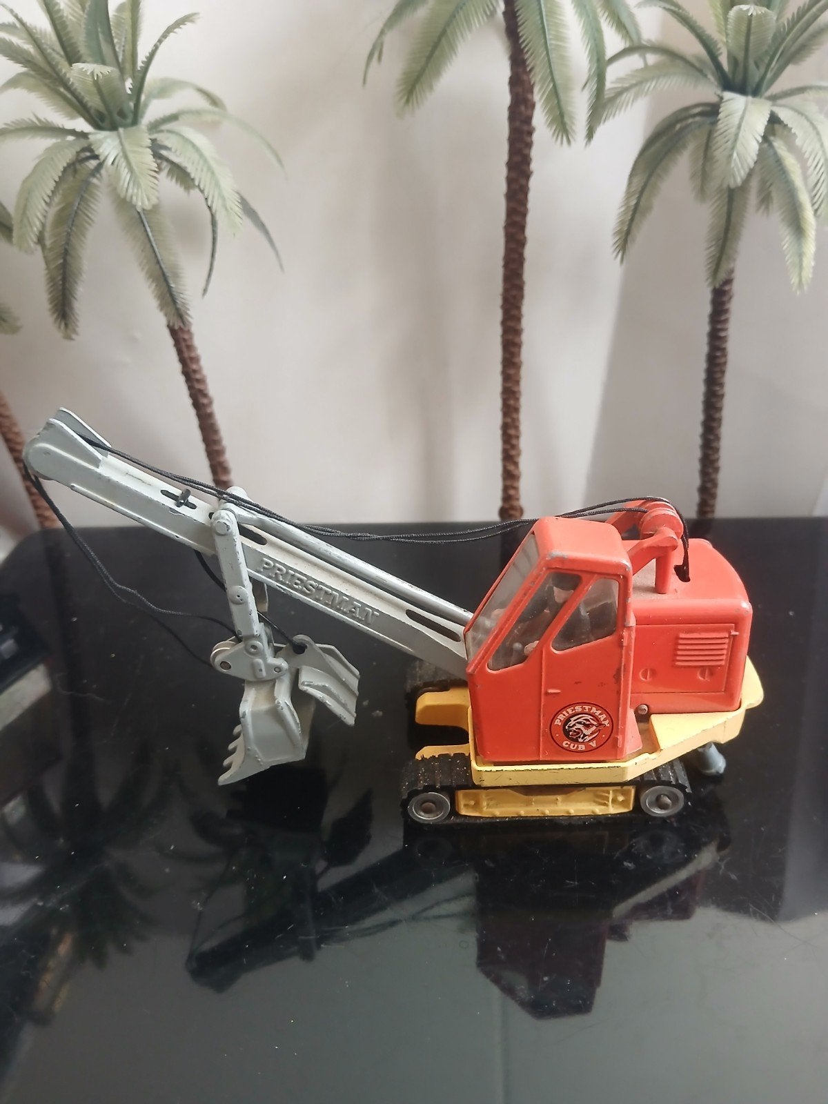 Priestman graafmachine.  Corgi Major toys, Ophalen of Verzenden, Gebruikt, Corgi