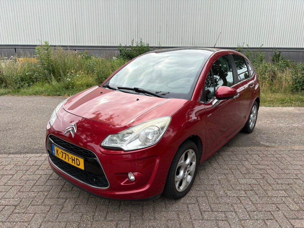 Citroën C3 1.6 VTI AUT 2011 Rood / Automaat / PDC / Clima, Auto's, Citroën, Stof, Zwart, 4 cilinders, 49 €/maand