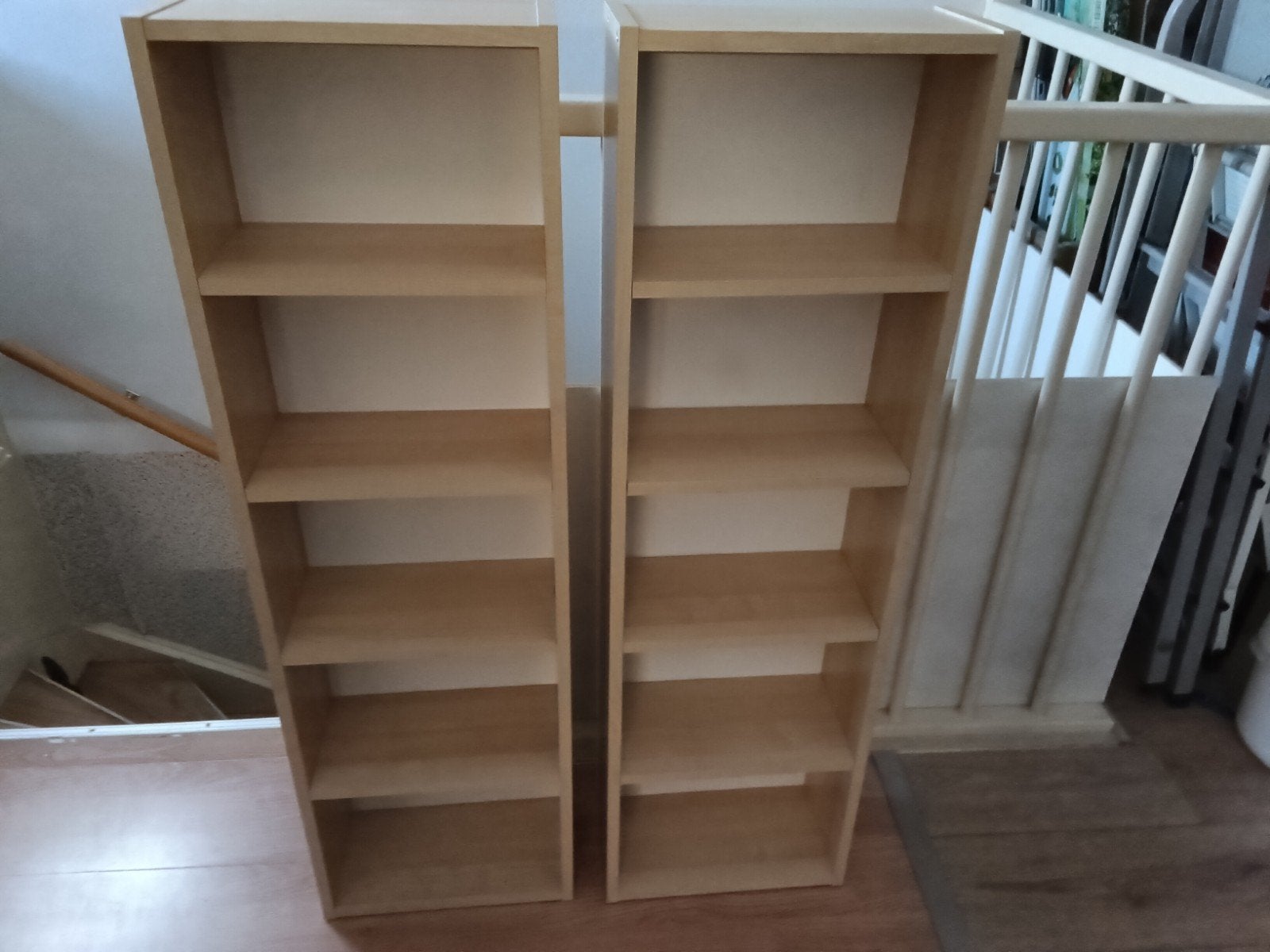 vitrine kastje 2 stuks, Ophalen, Zo goed als nieuw