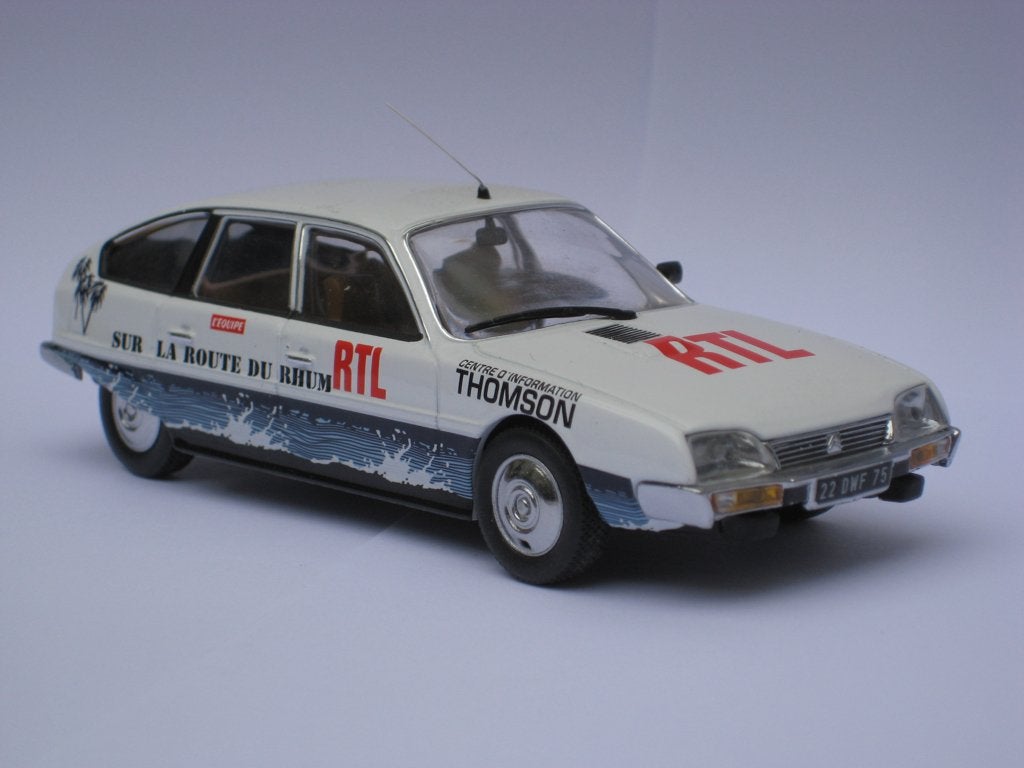 Citroen CX Athena RTL sur la Route du Rhum  Ixo 1:43, Ophalen of Verzenden, Nieuw, Auto, Overige merken
