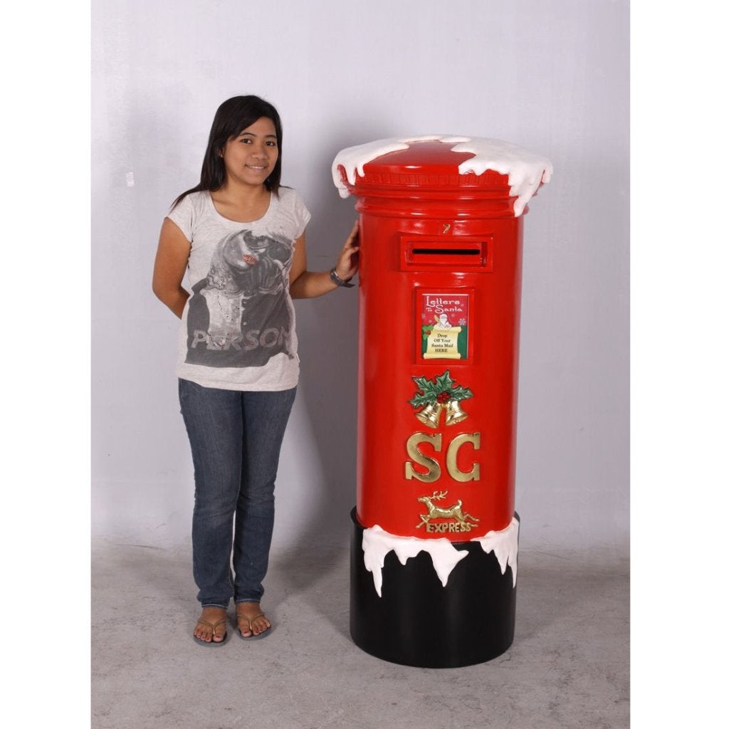 Santas Mailbox – Kerstman Hoogte 100 cm