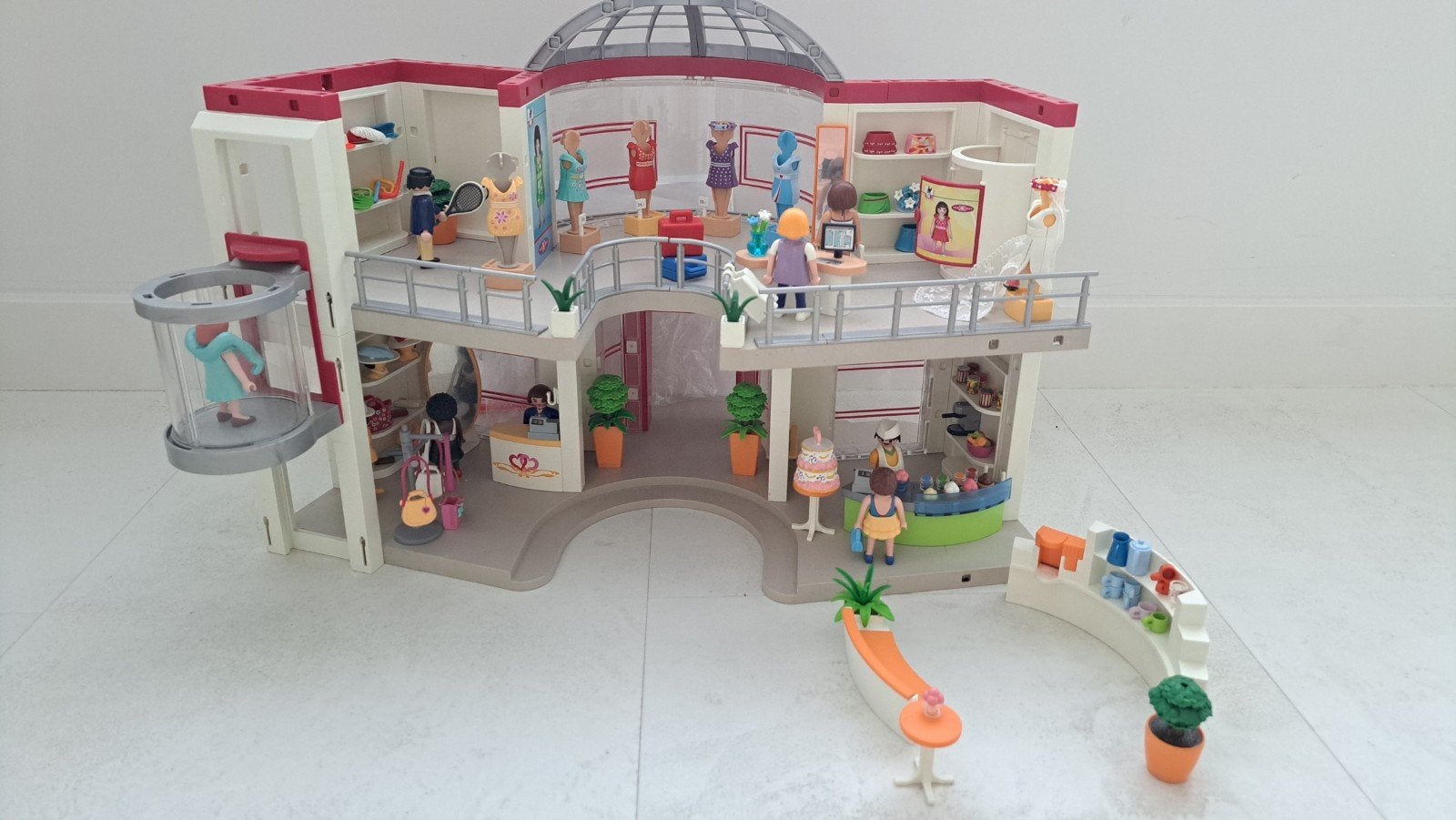Playmobil Warenhuis met accessoires, Kinderen en Baby's, Gebruikt, Gebouw, Complete set, Ophalen of Verzenden