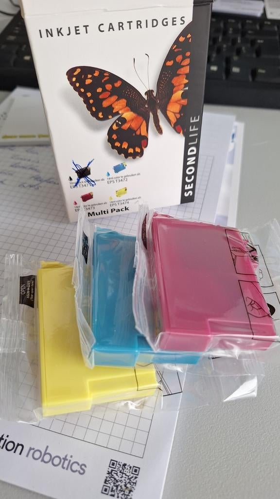 Secondlife Inkjet Cartridges Multi Pack - EPS T3472/3/4, Computers en Software, Ophalen of Verzenden, Nieuw, Cartridge, Secondlife
