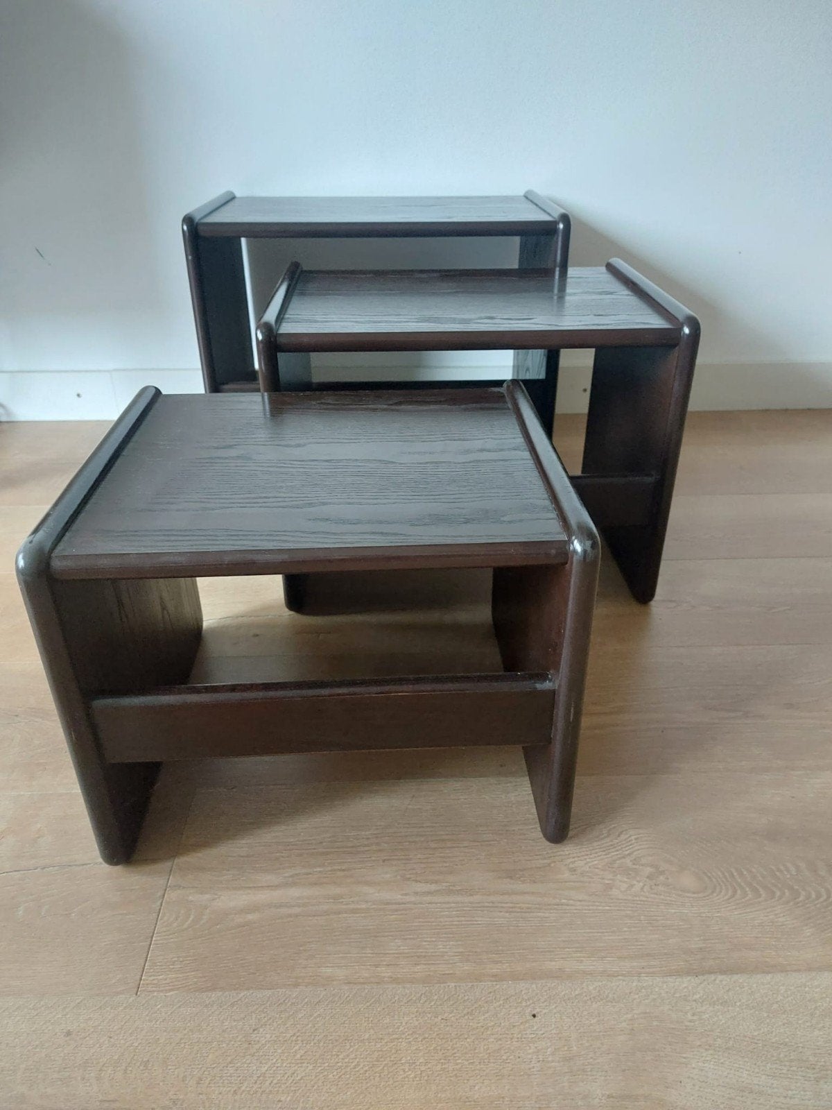 ♣️Vintage nesting tables. mid-century., Huis en Inrichting, Ophalen, Gebruikt, Minder dan 45 cm