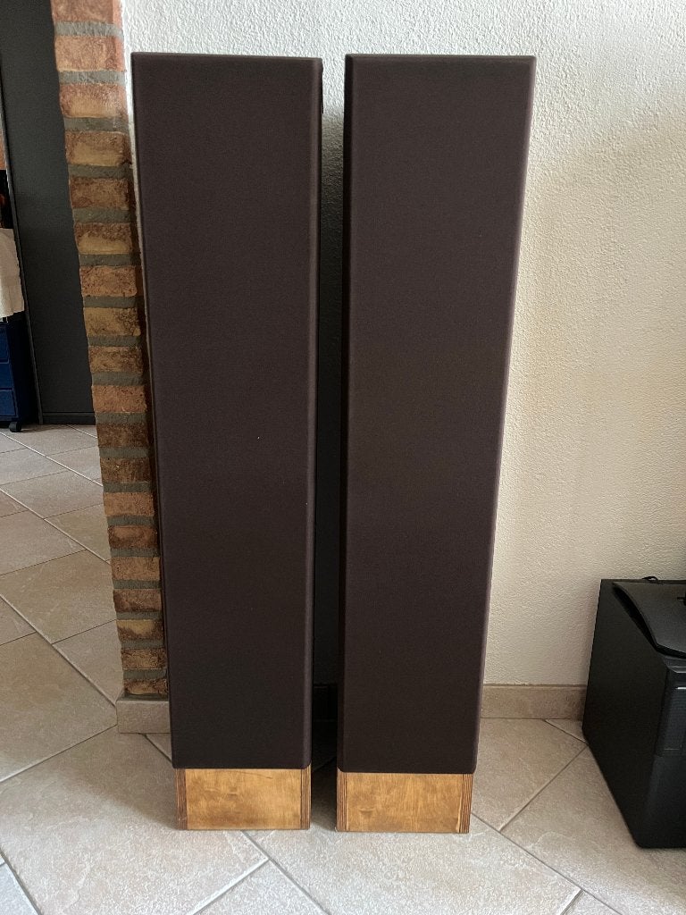 Set zelfbouw Pied Piper luidsprekers met AD21601 en AD02110, Stereo speakers, Gebruikt, Minder dan 60 watt, Ophalen