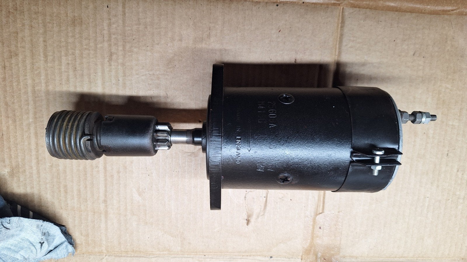 Lucas Startmotor M41, Ophalen, Gereviseerd, Oldtimer onderdelen
