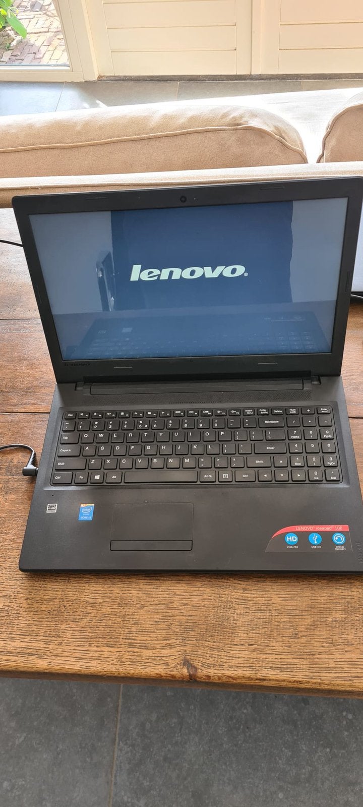 Lenovo IdeaPad 100-15IBD – Intel i3 – 4 GB RAM – 500 GB HDD, Computers en Software, Ophalen, Gebruikt, HDD, 2 tot 3 Ghz