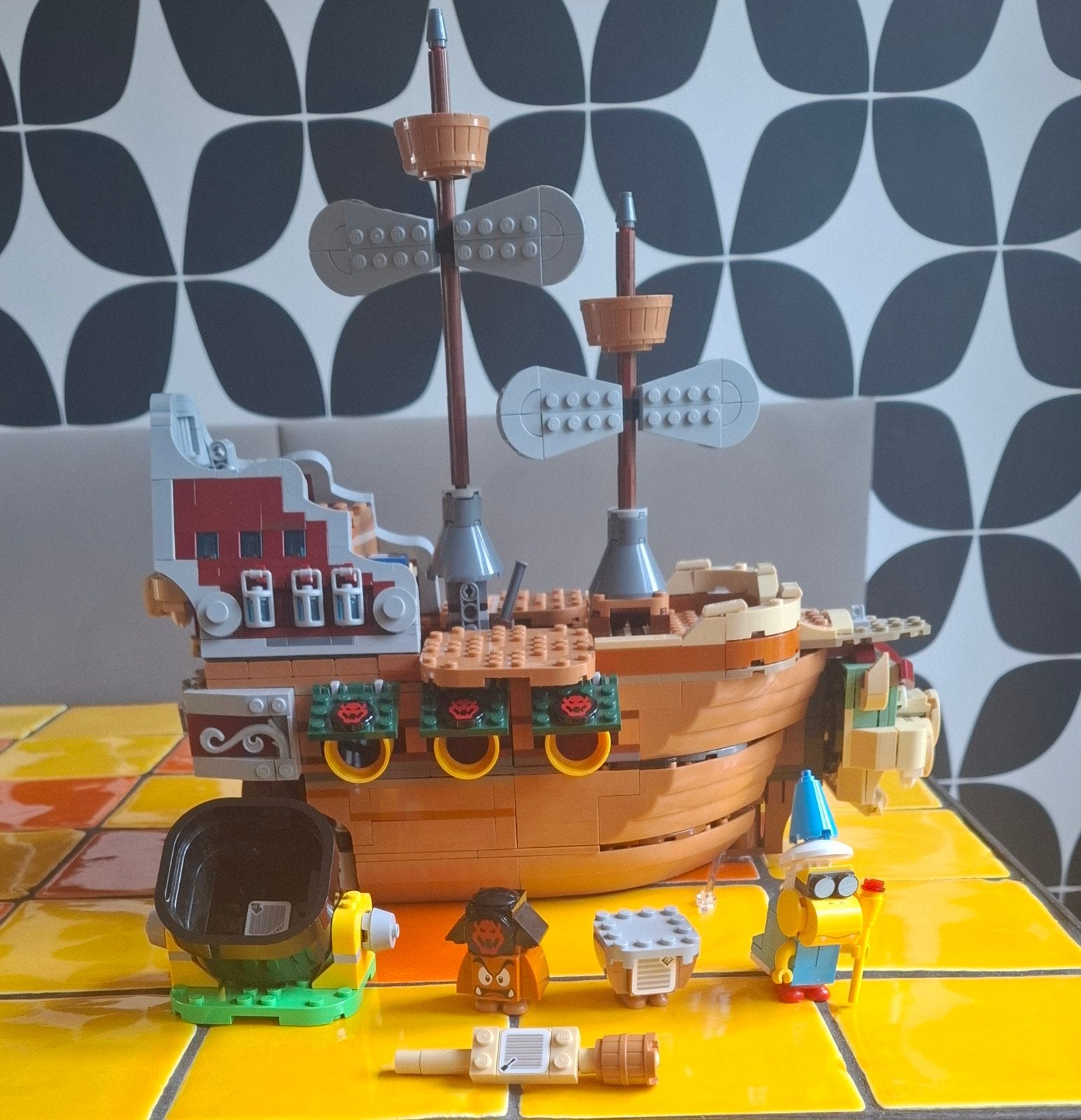 LEGO Super Mario Bowser's Luchtschip 71391, Ophalen of Verzenden, Zo goed als nieuw, Overige merken