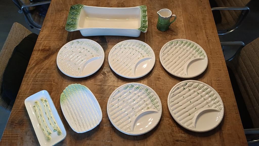 Aspergeservies - Compleet set voor de aspergeliefhebber, Ophalen