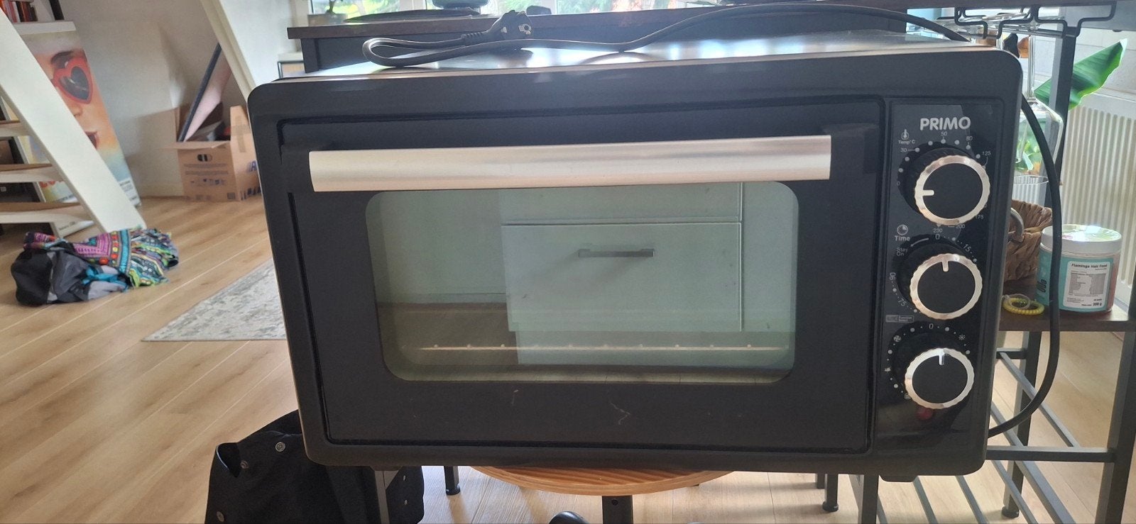 Primo Oven PR2520V - Compacte en Krachtige Mini-Oven, Witgoed en Apparatuur, Ovens, Ophalen, Minder dan 45 cm, Mini-oven, Gebruikt