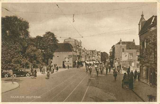 301-419-005 Haarlem Houtbrug, Verzenden, Voor 1920, Noord-Holland
