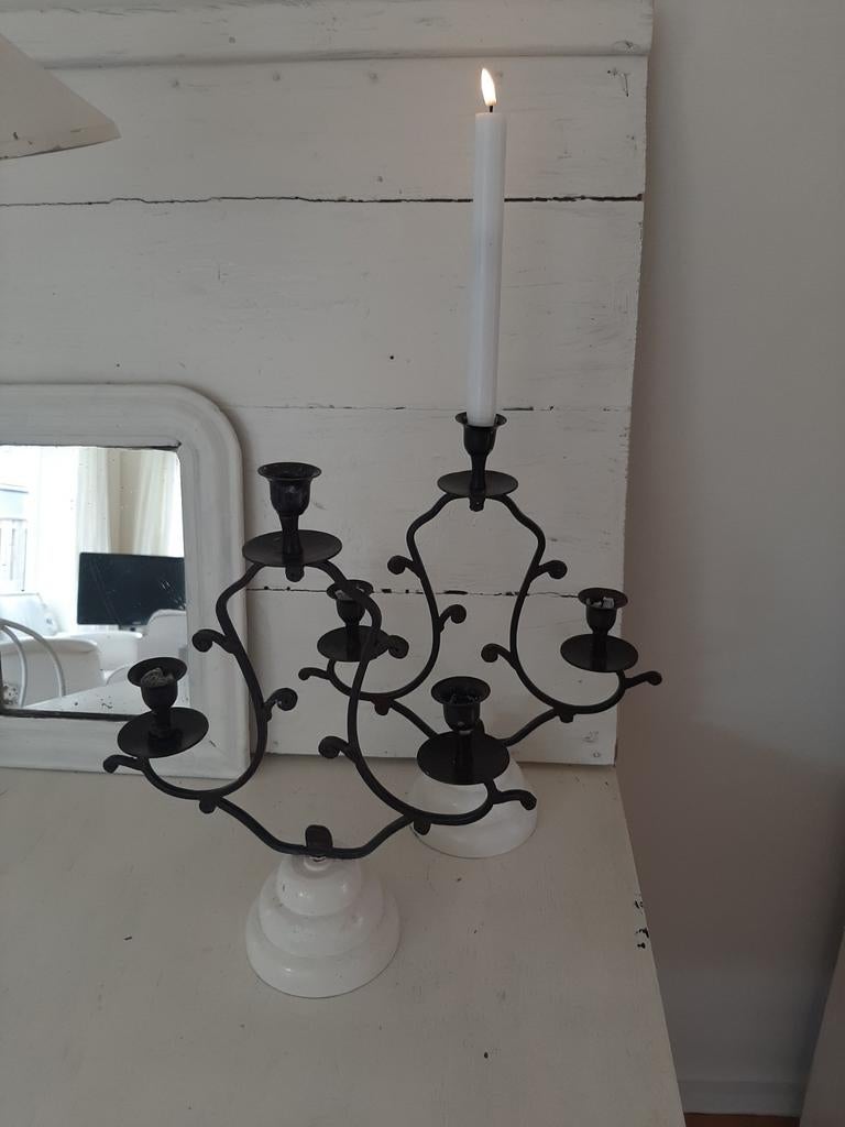 Set kandelaars, Ophalen of Verzenden, Zo goed als nieuw