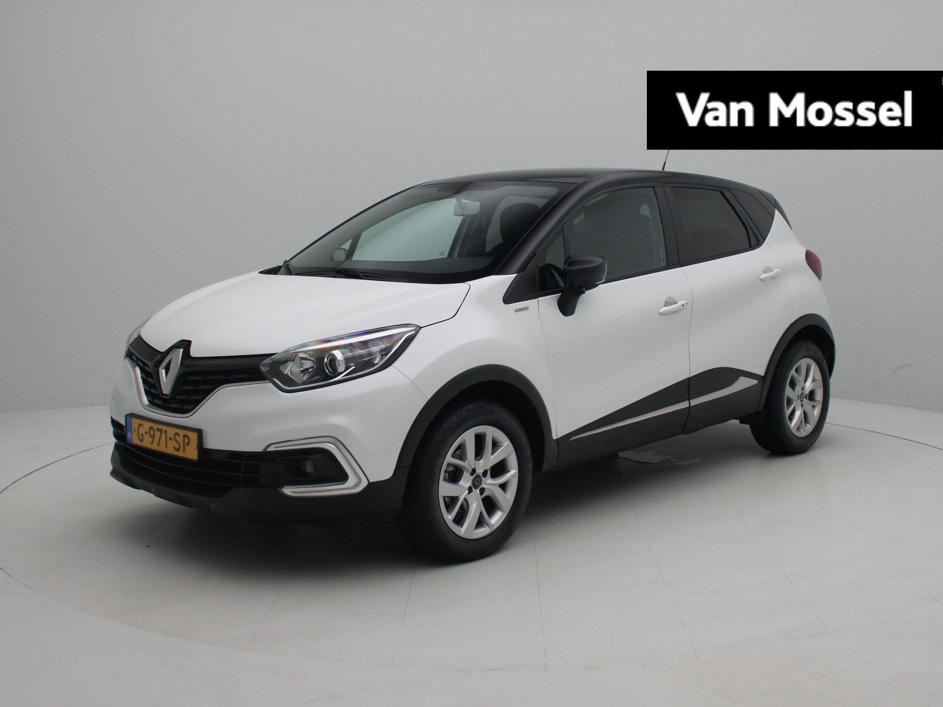 Renault Captur TCe 90 Limited | MediaNav navigatiesysteem me, Auto's, Voorwielaandrijving, 898 cc, Stof, Gebruikt