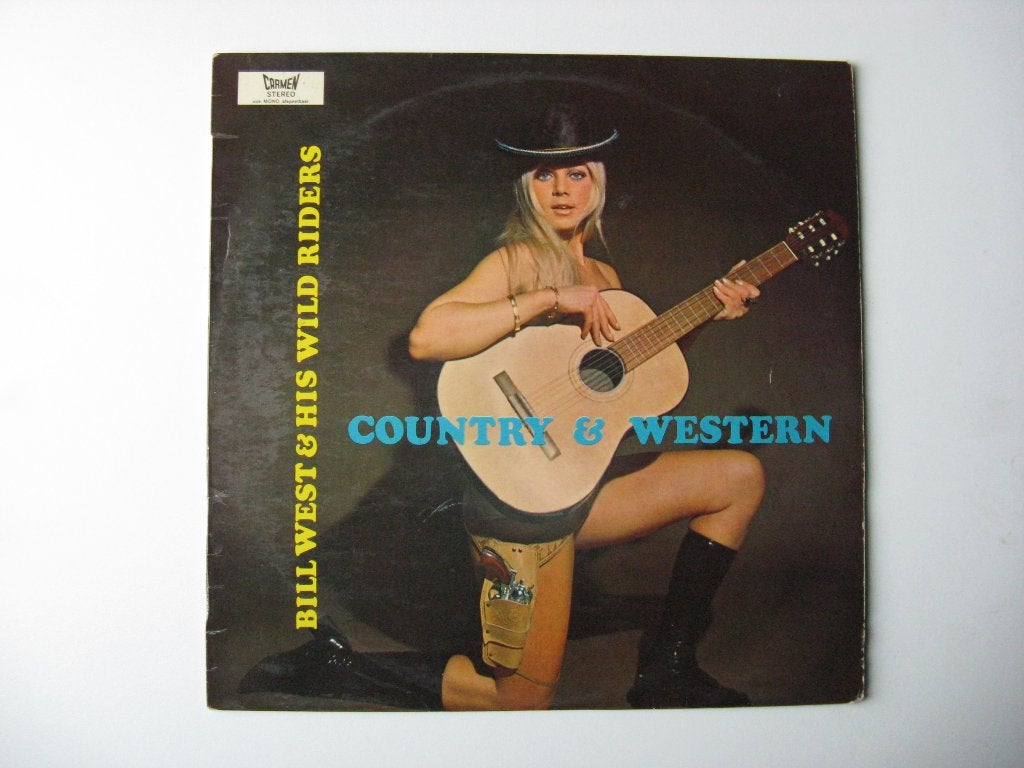 Bill West $ His Wild Riders, Ophalen of Verzenden, Zo goed als nieuw, 12 inch