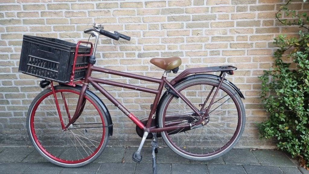 BATAVUS Herenfiets 3 Versnellingen Terugtraprem 28 inch, Fietsen en Brommers, Ophalen, Terugtraprem, Gebruikt, Versnellingen