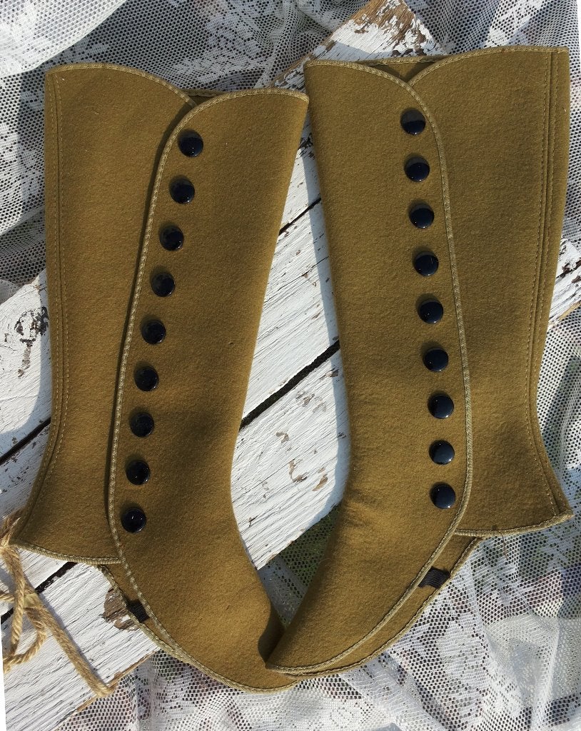 Beenwarmers Gedistingeerd Deftig Overschoenen Vintage 20-30, Ophalen of Verzenden, Dames