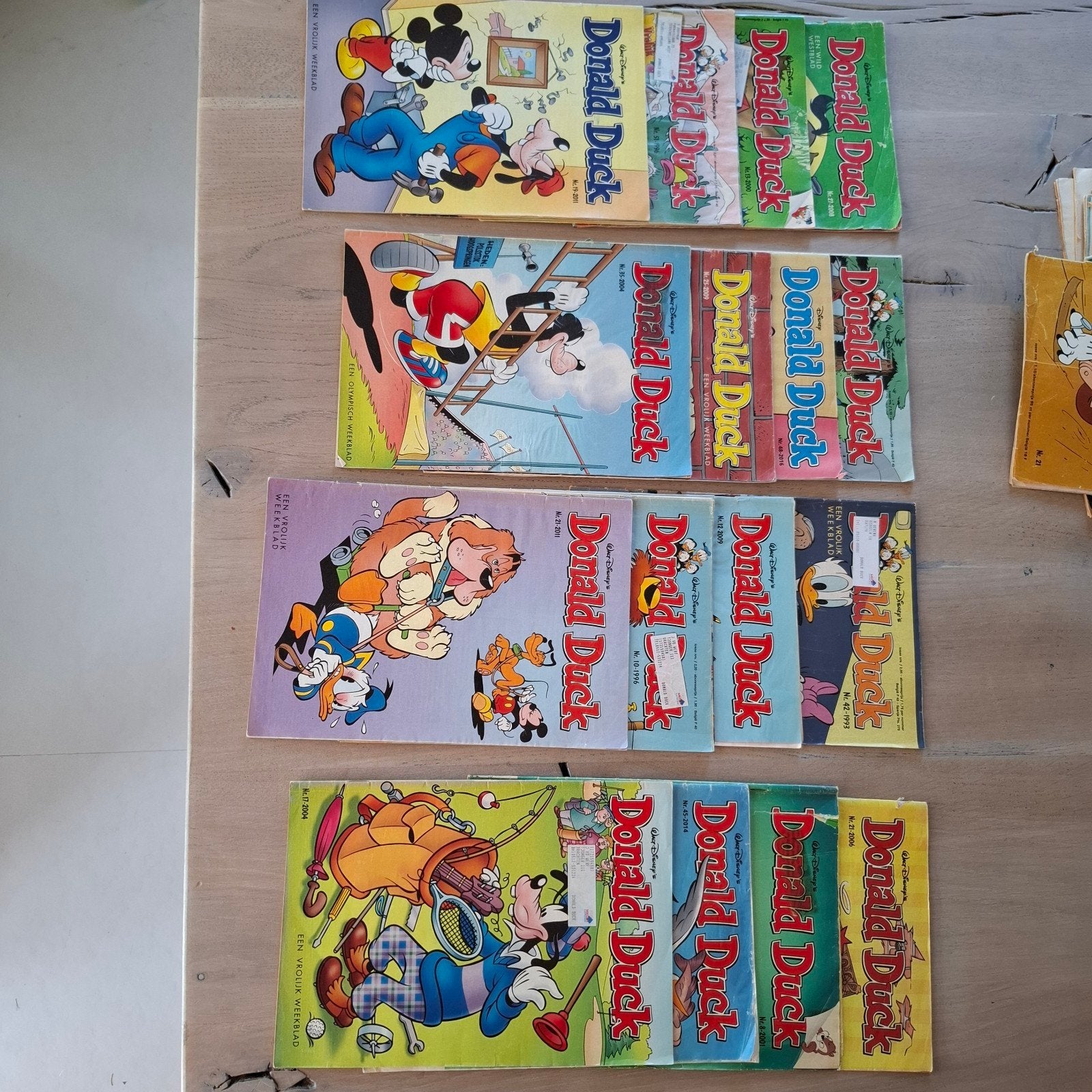 Donald Duck weekbladen - Grote collectie, Boeken, Stripboeken, Meerdere stripboeken, Ophalen, Gelezen, Walt Disney