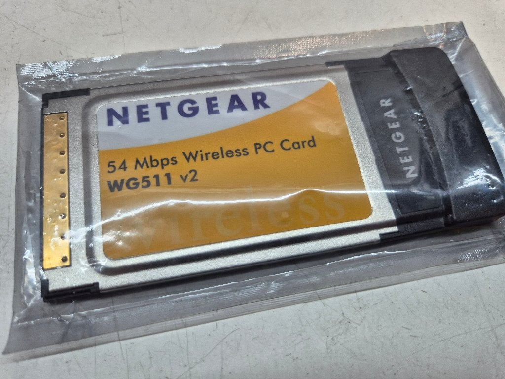 Netgear WG511v2 PCMCIA Cardbus 54Mbps Wifi kaart, Ophalen of Verzenden