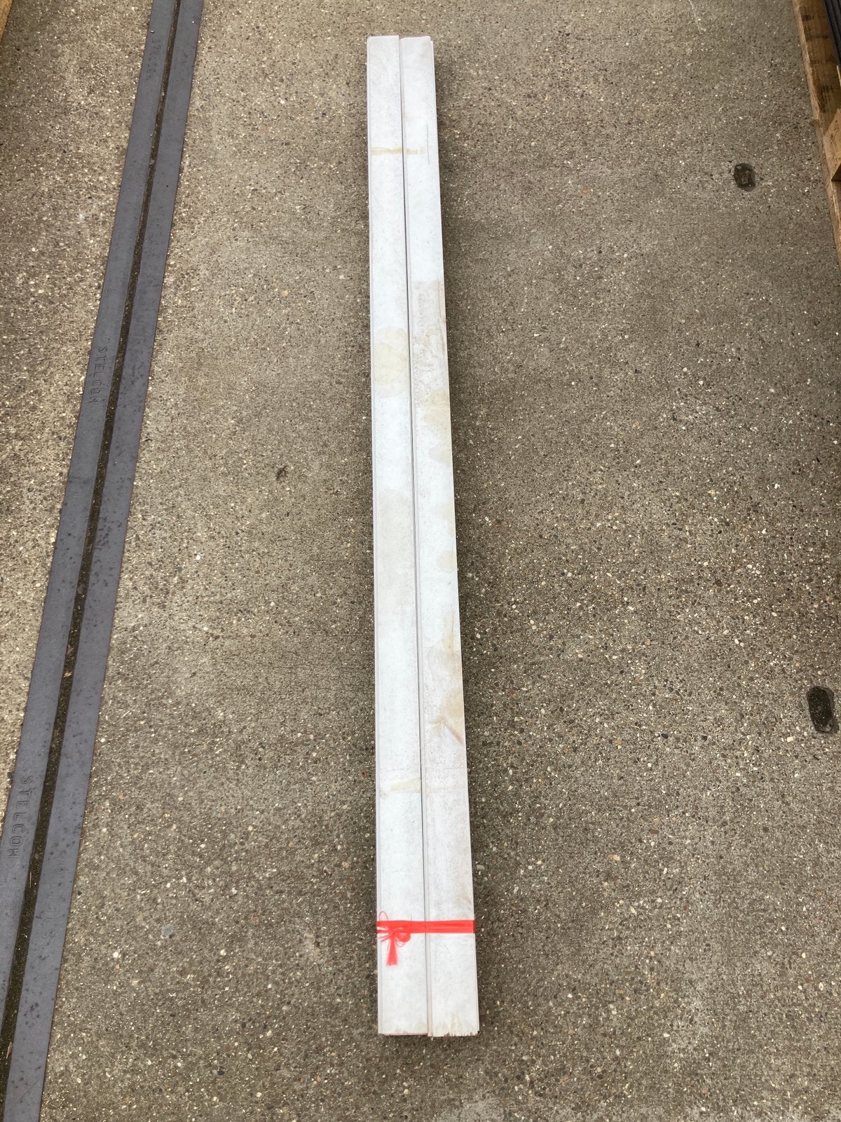 Harthoud plint gegrond., Doe-het-zelf en Verbouw, Ophalen, Minder dan 25 mm, Zo goed als nieuw, Plank